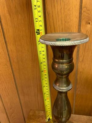 Vintage BRASS CANDLEHOLDERS Candle Sticks