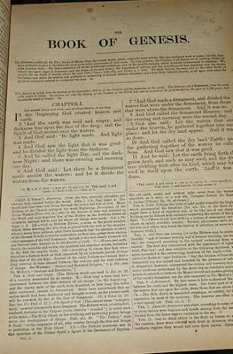 Large 1884 Bible Falling Apart!