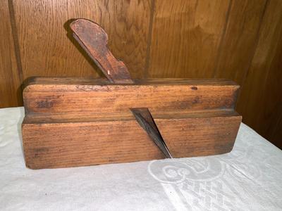 Vintage pair of wood block planers