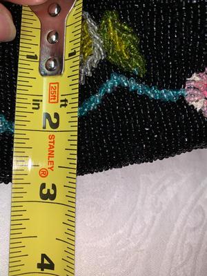 Micro beaded handbag. Made by "Accessorize"
