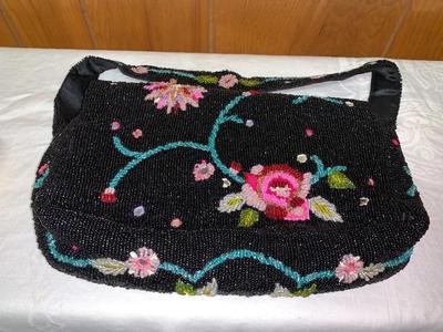 Micro beaded handbag. Made by "Accessorize"