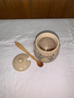 VINTAGE 1903-1953 LOWENSENF 50TH ANNIVERSARY MUSTARD POT