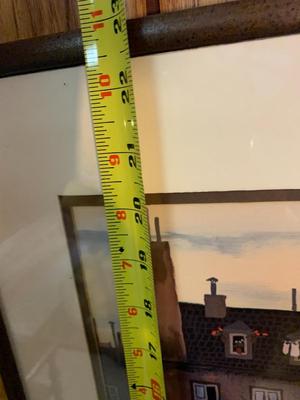 Michel Delacroix (La Course Paris) Custom Framed Fine Art