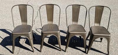 Industrial Style Metal Chairs