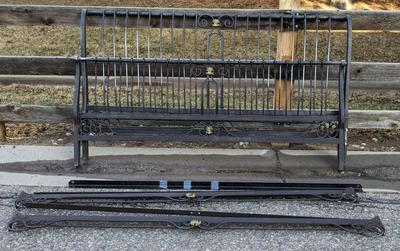 Cast Iron King Size Bed Frame