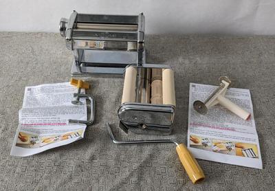 Atlas Model 150 Pasta Roller w/ Ravioli Attachment