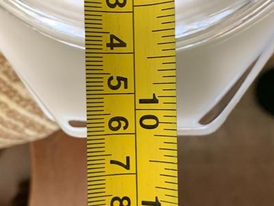 Vintage Pyrex Meadows 043 casserole with lid