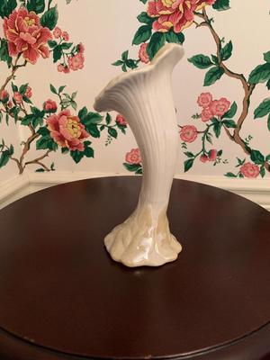 Vintage Belleek Flower Vase