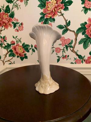Vintage Belleek Flower Vase