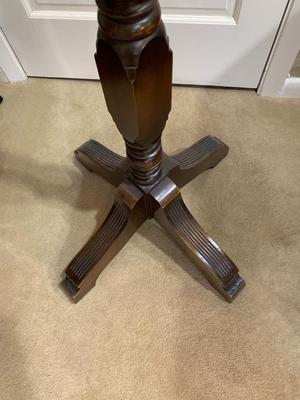 Wood coat rack