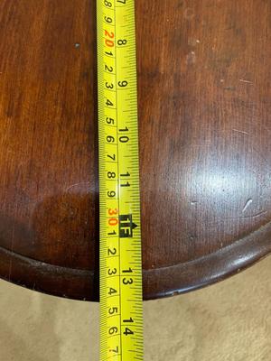 Wood side table / stool