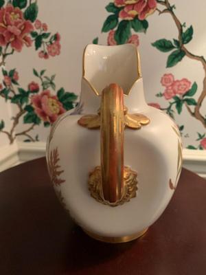 Vintage Royal Worcester Flat Back Pitcher
