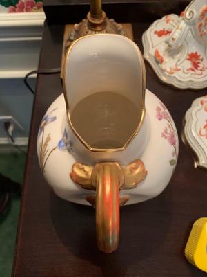 Vintage Royal Worcester Flat Back Pitcher