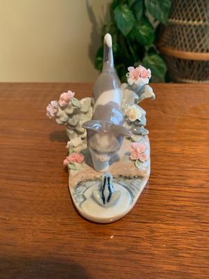 Lladro KITTY CONFRONTATION 3.5" Figurine
