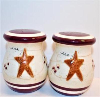 Starfish & Strawberries Set in Red/Brown Colors 4
