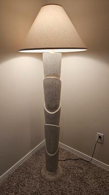 Ceramic Banana Tree Floor Lamp (BSR-DW)