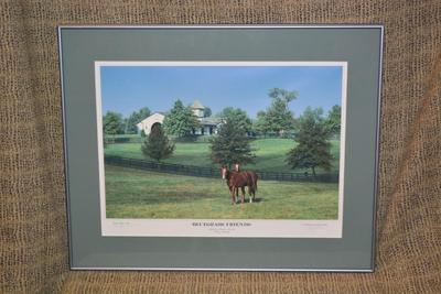 Framed & Matted Limited Edition Print 142 of 2000 Doug Prather 1995 "Bluegrass Friends"
