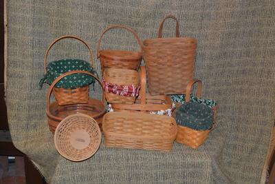Large Lot of Assorted Longaberger Baskets