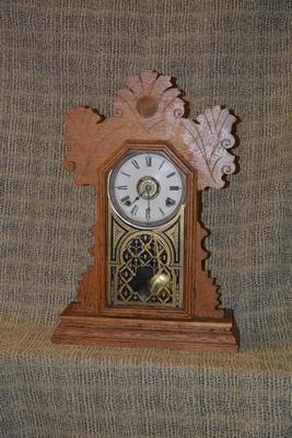 Antique 1890's E, Ingram & Co. Wind Up Mantle Clock