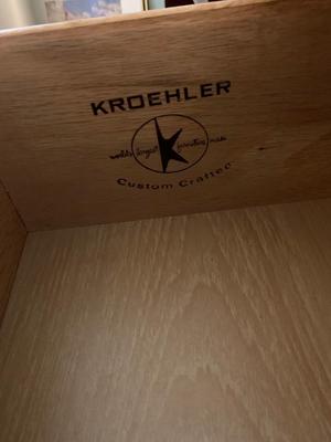 Kroehler dresser with mirror