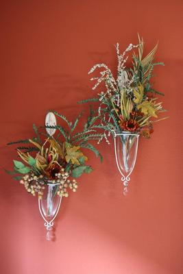 Glass Vase Wall Decor