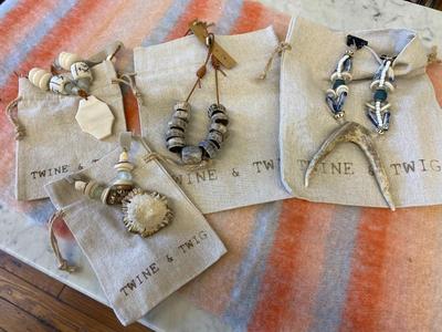 Set of Four Twig and Twine Necklaces Lot Two