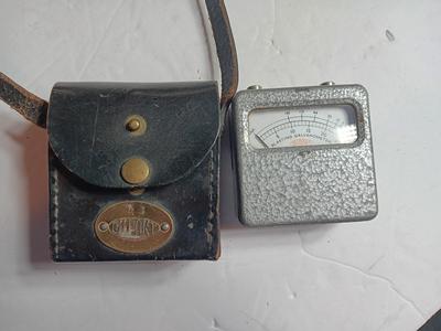 Vintage Coal Mine Blasting Galvanometer with case