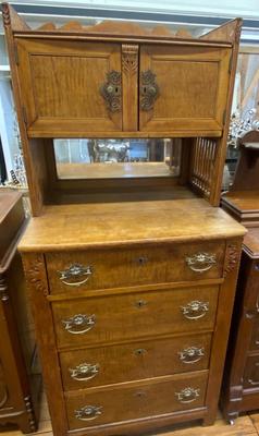 Antique Bar Cabiniet