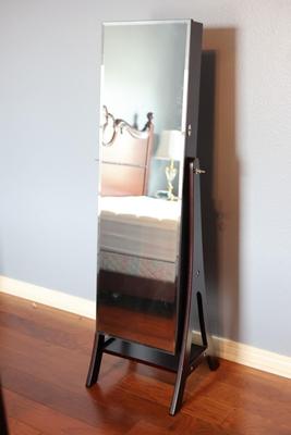 Jewelry Cabinet Full Length Mirror
