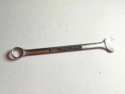 Craftsman Wrench 1 1/8" Large Wrench CRAFTSMAN Tool