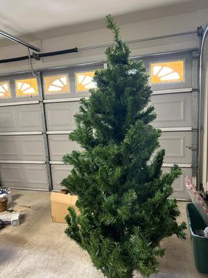 Six Foot PVC Christmas Tree