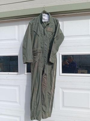 USAF issued Flying Men's Coveralls Temperature resistant 40 Regular Glenn Berry MFRS, Inc.