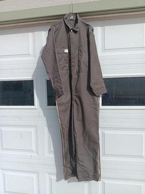 Green Military Men's Coveralls Size 44R