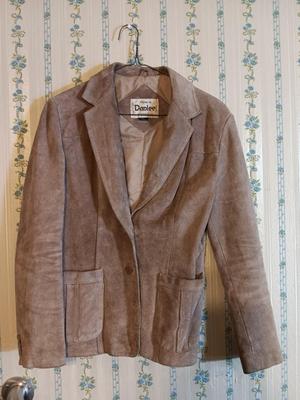 Vintage Women's Danlee 11/12 Suede like leather jacket