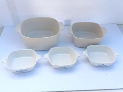 Corning ware casserole dishes