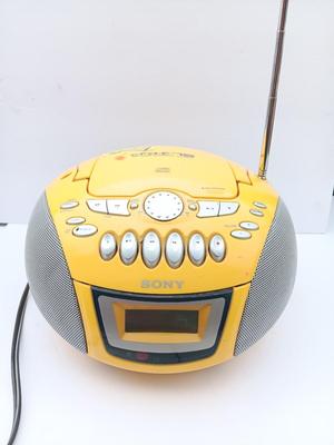 Sony CD Radio cassette-corder with CD player Model CDF-E75
