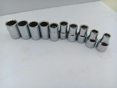Craftsman Sockets CRAFTSMAN tools 18 mm - 9 mm 10 sockets total