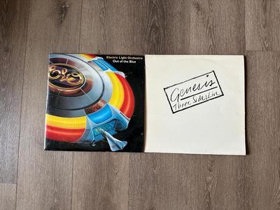 ELO & GENESIS VINYL RECORD ALBUMS