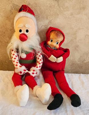 VIntage Christmas Pixies, Original Elf on a Shelf!