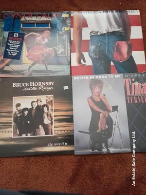 LP ALBUMS - GREAT LOT! Bruce Hinsby - Tina Turner - Cindi Lauper - Bruce Springsteen