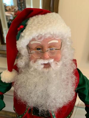Animated Santa's workshop