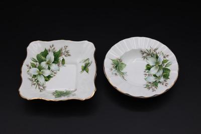 Royal Albert Trillium Two Small Dishes