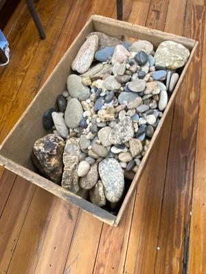 Crate of Rocks and Stones