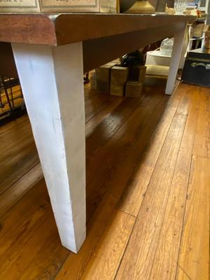 Large Farmhouse Style Wooden Table
