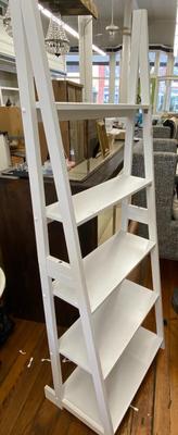 White Farmhouse Display Shelf