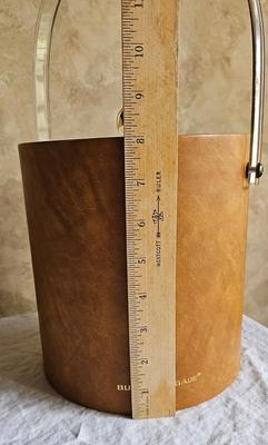 Vintage MCM Ice Bucket "Bucket Brigade"