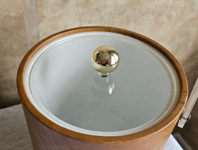 Vintage MCM Ice Bucket "Bucket Brigade"