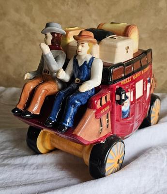 Wells Fargo Stagecoach Cookie Jar
