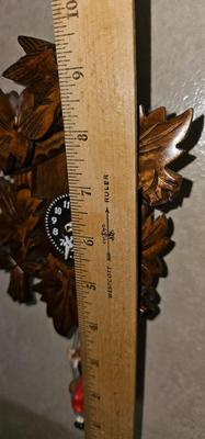 Miniature cuckoo clock