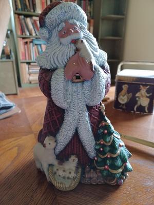 santa figurine 1997